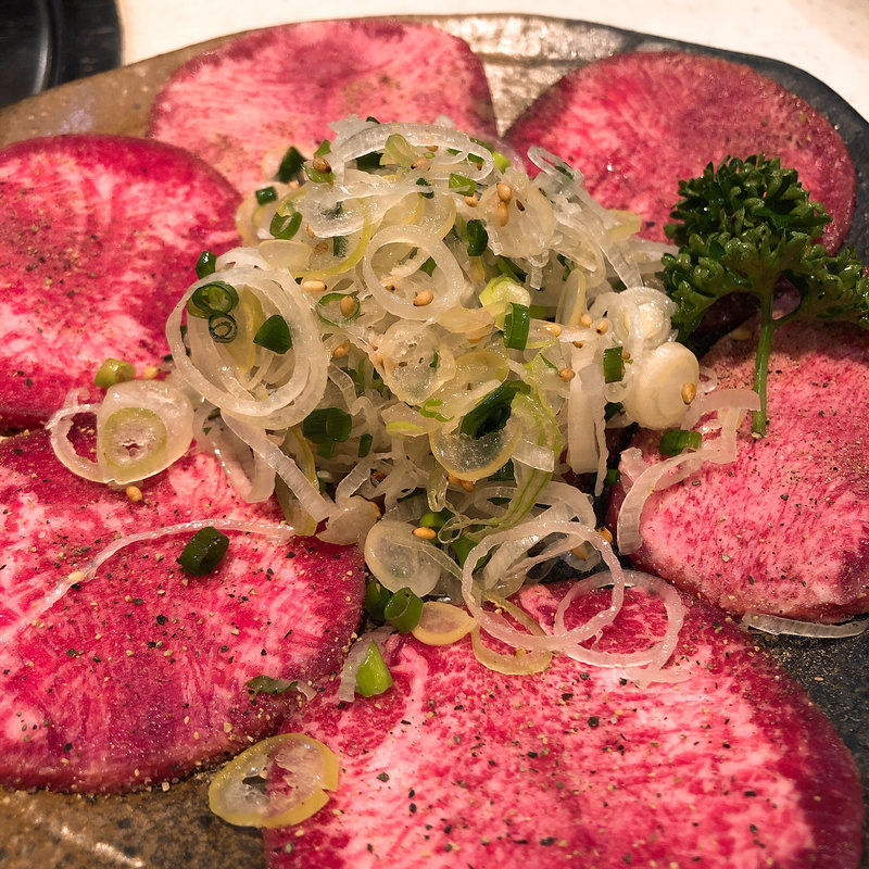 ネギ塩タン(旭苑)