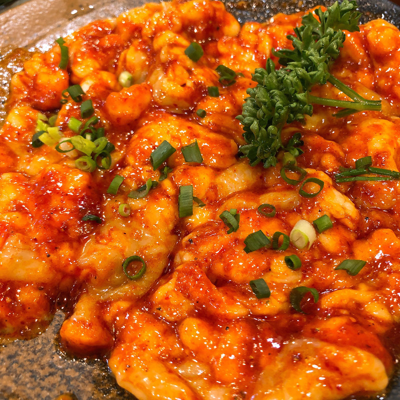 激辛ホルモン(旭苑)