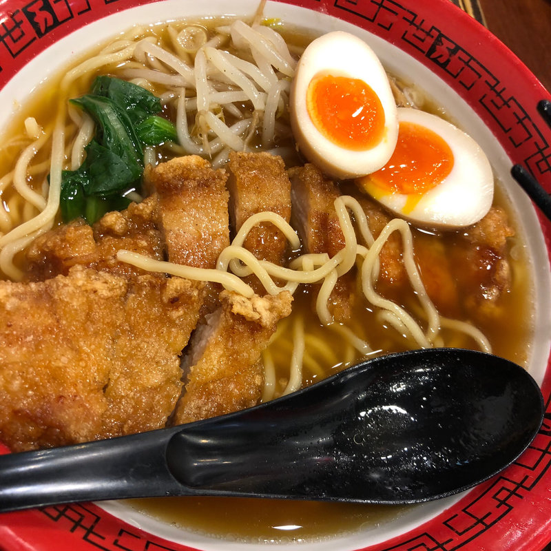 Wパーコー(万世拉麺 新宿西口店)
