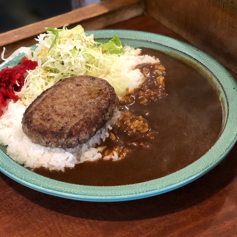ハンバーグカレー(ししとう )