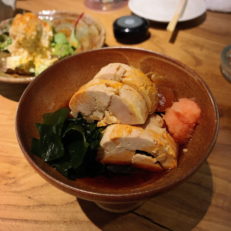 あん肝ポン酢(伊勢海老蕎麦 清正)