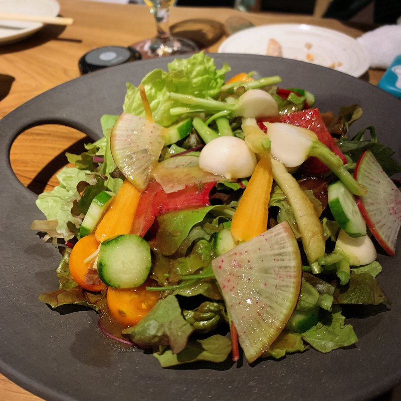 酵素たっぷり自然野菜盛り(伊勢海老蕎麦 清正)
