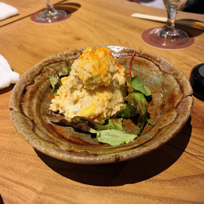 ポテトサラダ(伊勢海老蕎麦 清正)