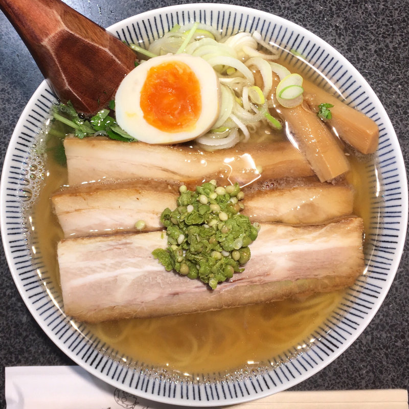 和風実山椒焼豚麺(麺屋ひょっとこ 銀座店)
