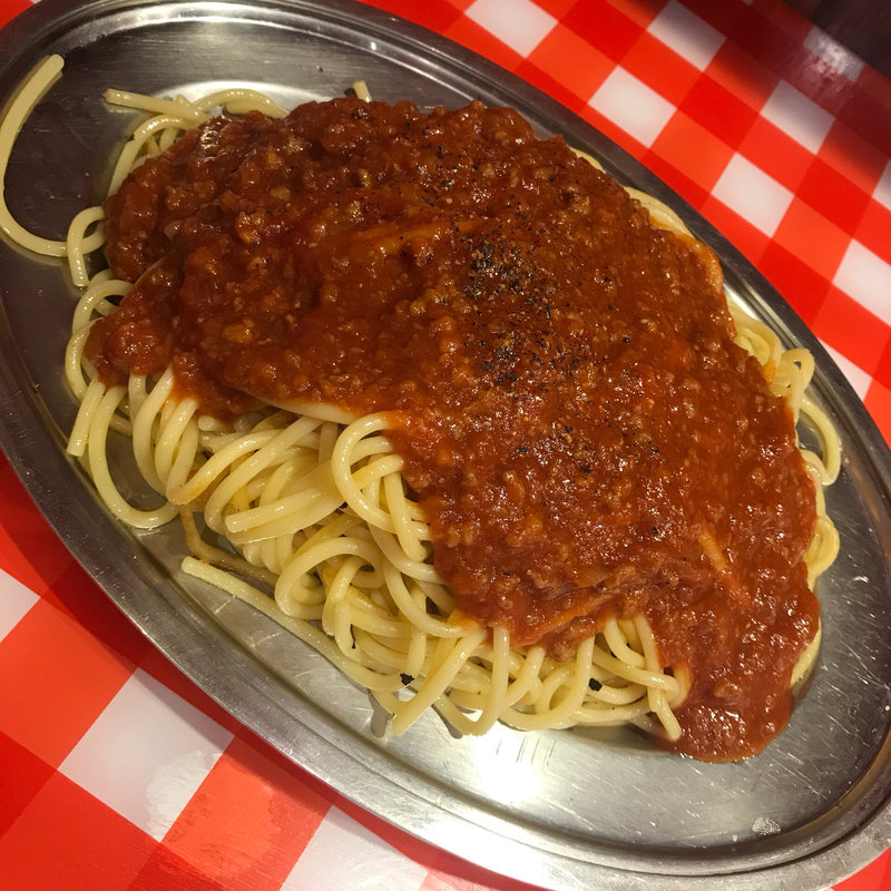 ミートソース(スパゲッティーのパンチョ 新宿店)