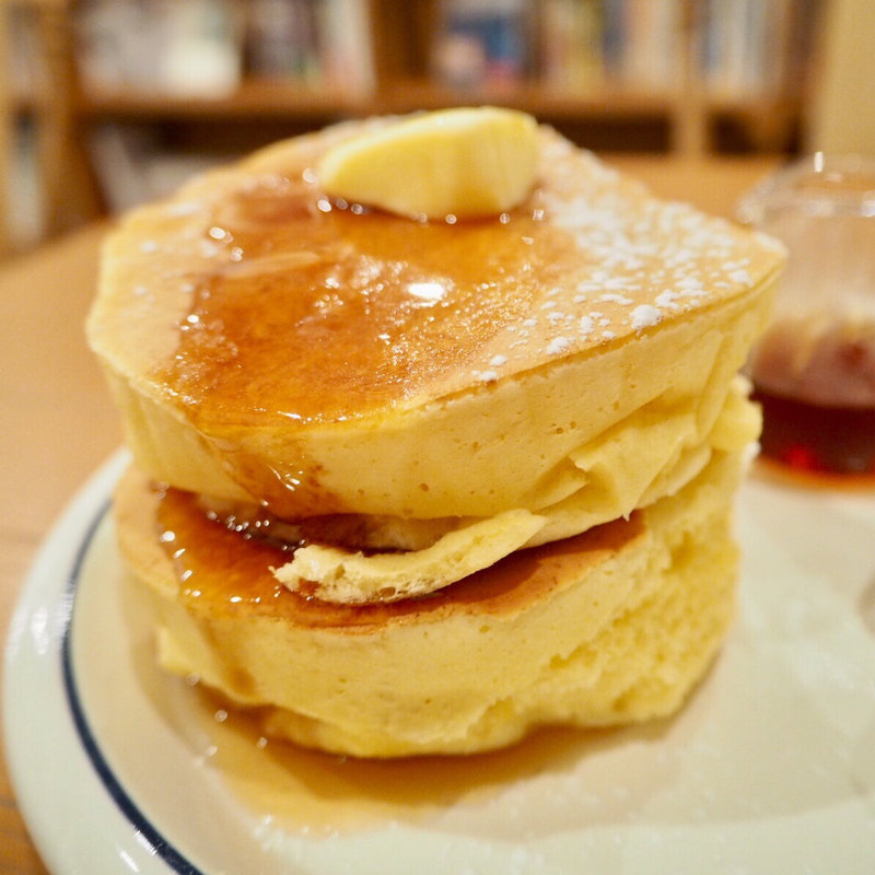 パンケーキ セット(book and cafe cocoaru)