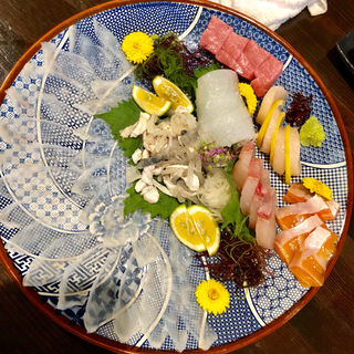 刺身盛合せ(旬味旬菜 大和)