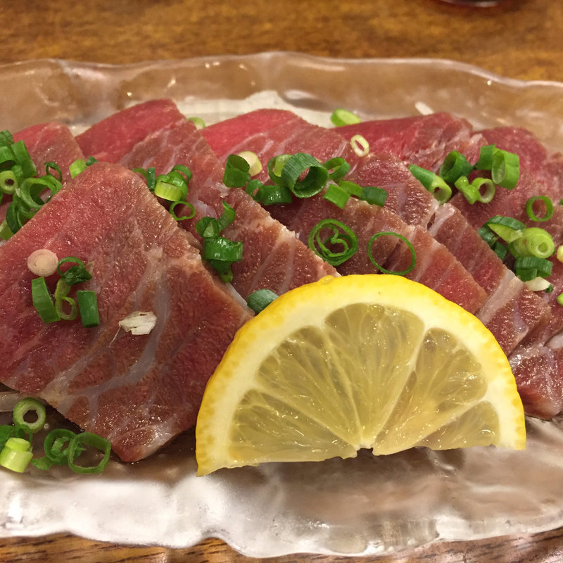 馬刺し(神谷バー)