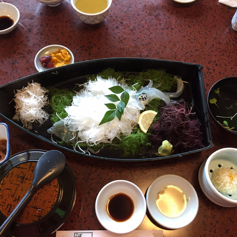 いか活け造り定食(河太郎 呼子店 （かわたろう）)