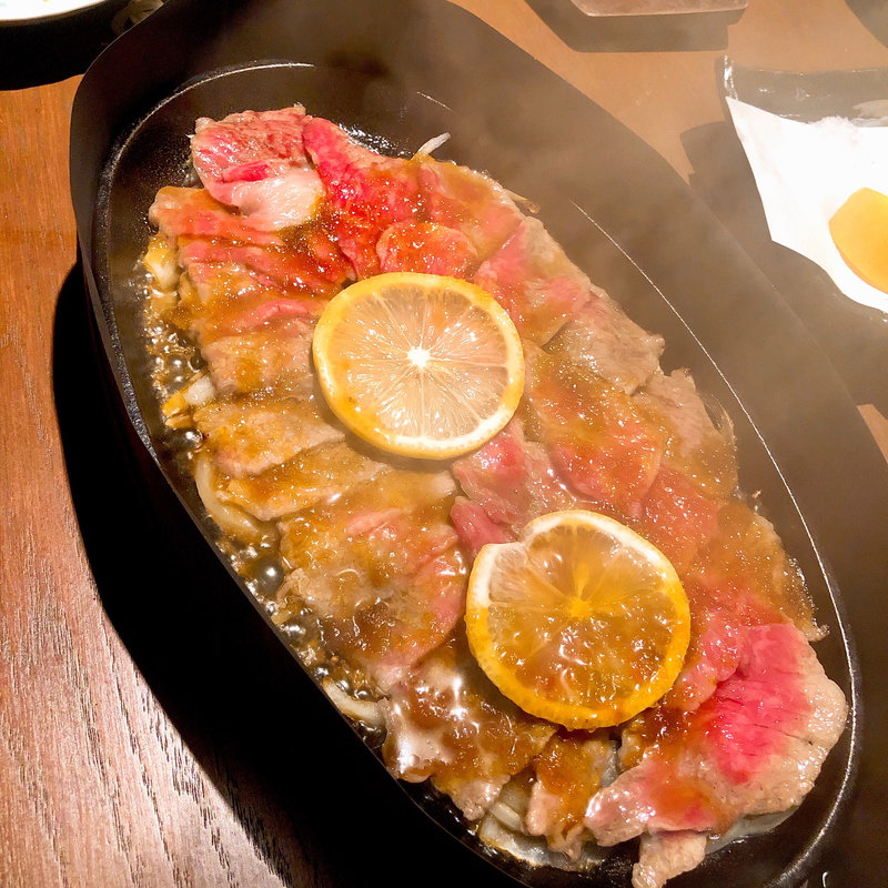 壱岐牛のレモンステーキ(長崎まるごと屋)