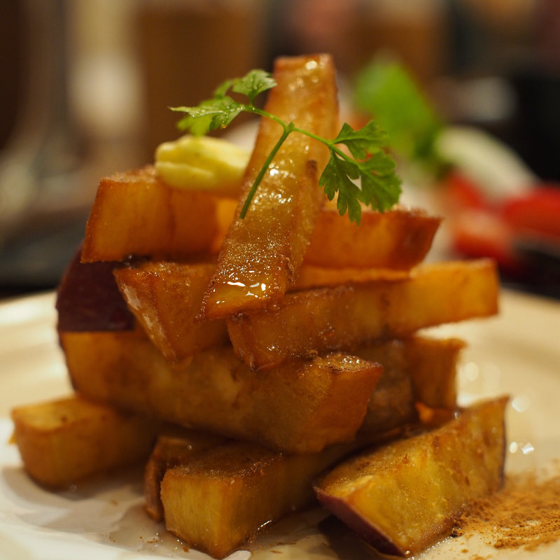 さつまいもスティック(やさい串巻き なるとや)