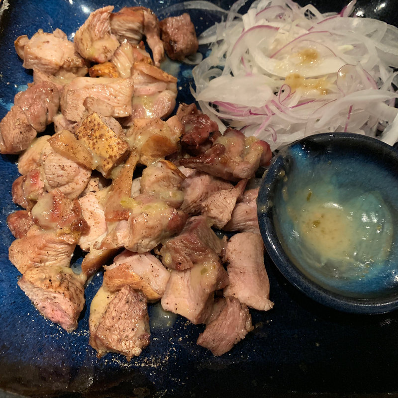 地鶏炭火焼き(博多磯ぎよし 下川端店)