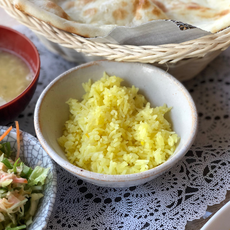 サフランライス(マナスル食堂)
