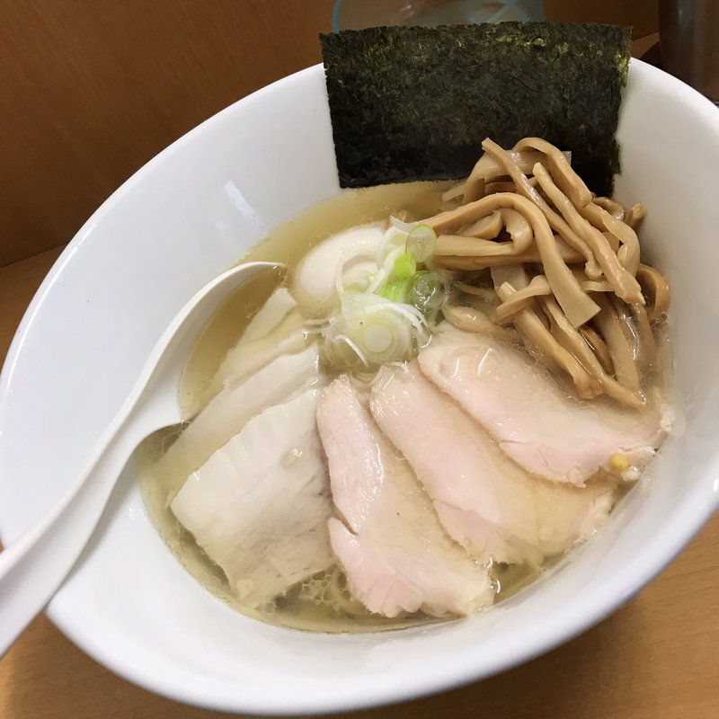 塩中華そば 特製トッピング(塩麺屋 錦太朗)