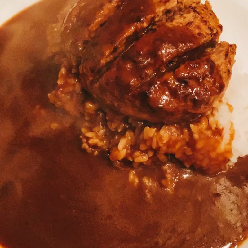 ハンバーグカレー(コーヒー＆カリーホーシーカリー)
