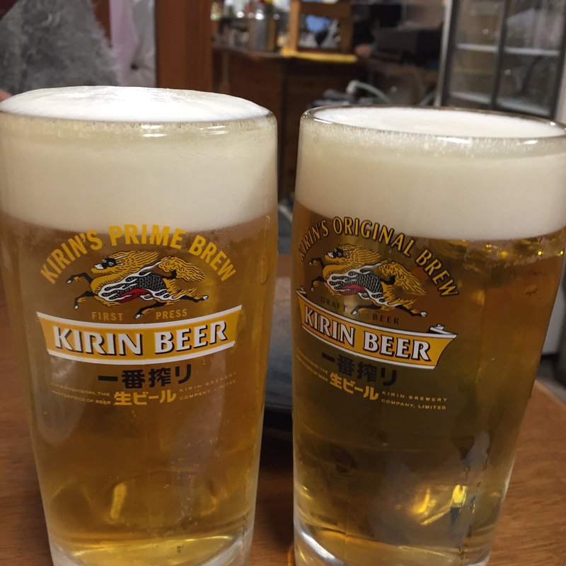 生ビール(お好み焼き もり )