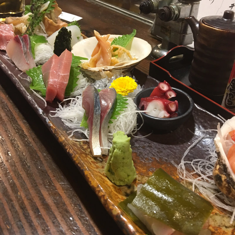 刺身盛り合わせ8種(竹房)