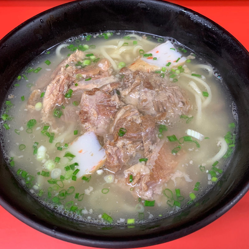 軟骨ソーキそば(一丁目そば)