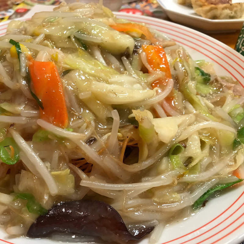 野菜たっぷり皿うどん(リンガーハット 赤坂見附店)