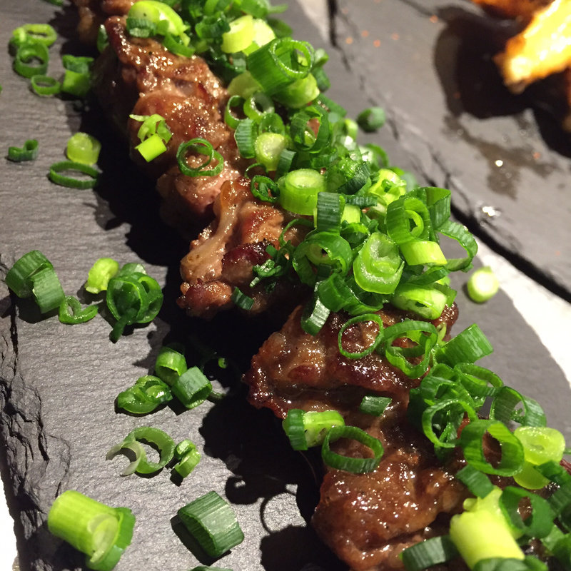 佐賀牛ネギ塩レモン(岩瀬串店)