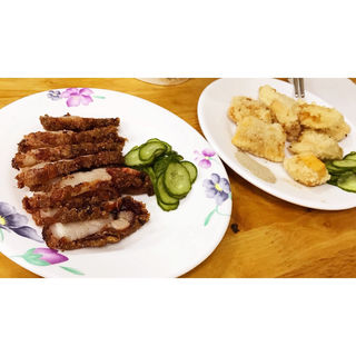 炸紅燒肉(三娘香菇肉粥)