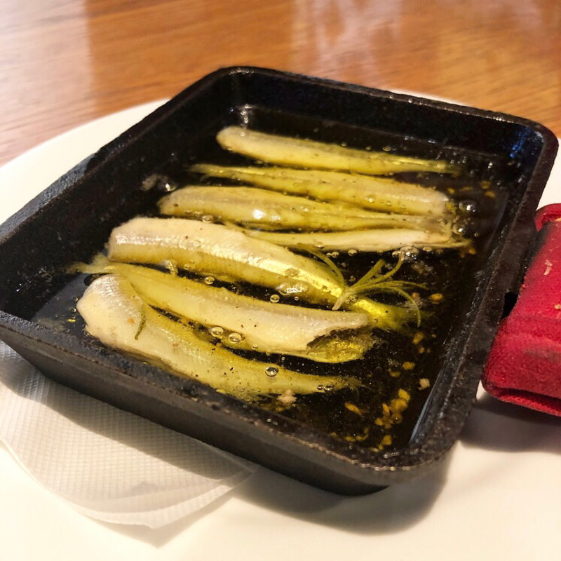 アヒージョ(ファルファッレ （Farfalle）)