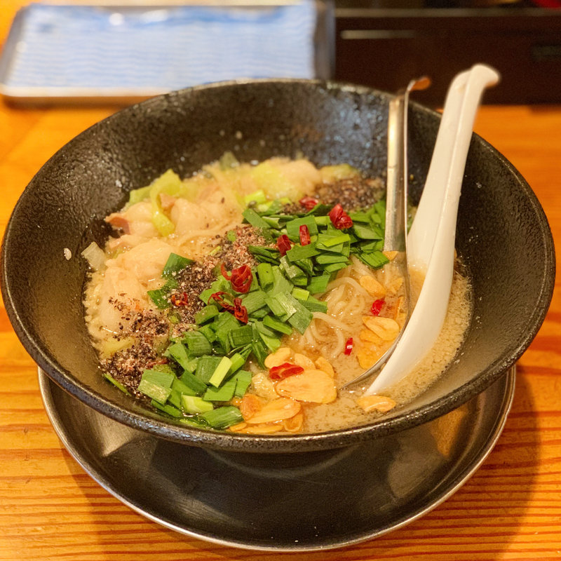 限定麺 ニラまるちょうラーメン(つなぎ )