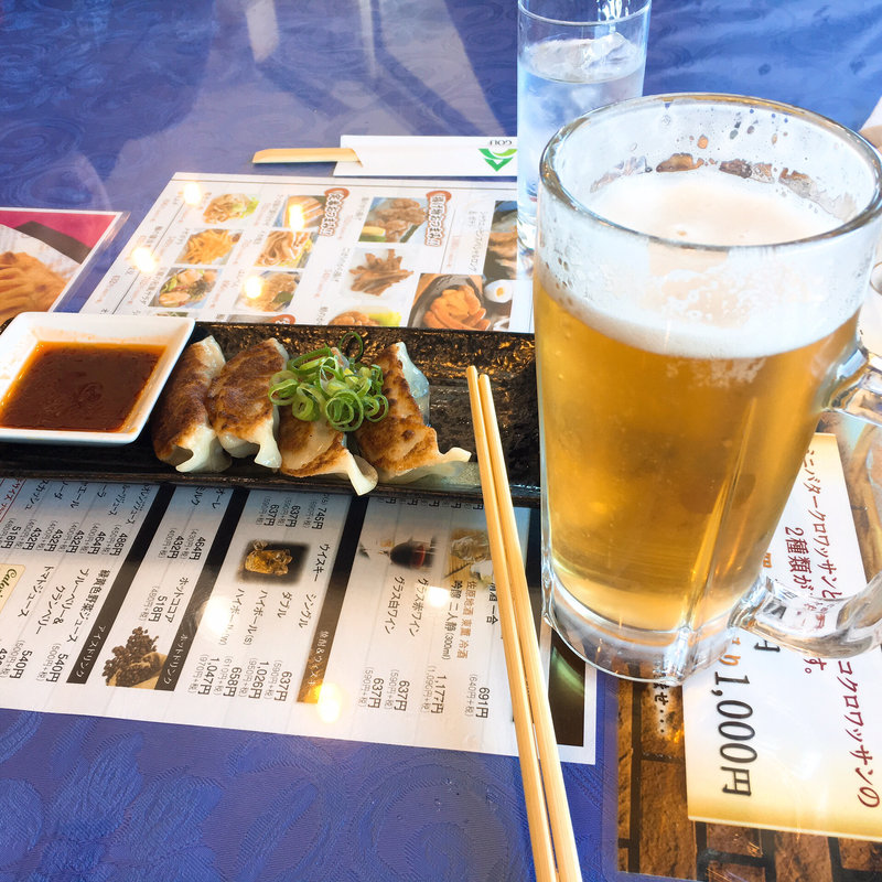 餃子ビールセット(佐原カントリークラブ )