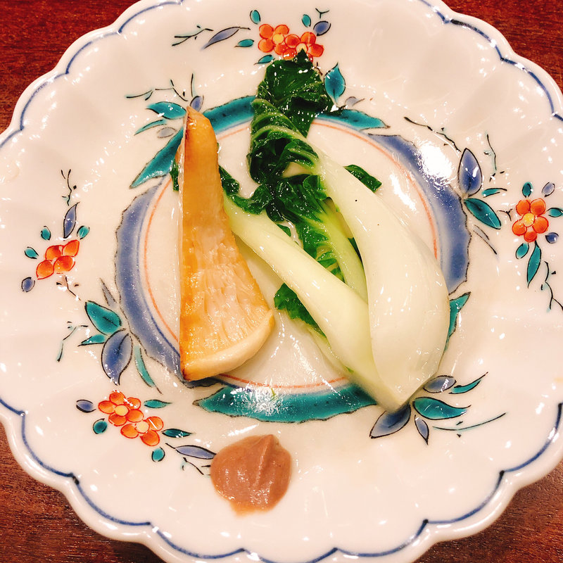 広東白菜の炒めもの(虎峰 （コホウ）)