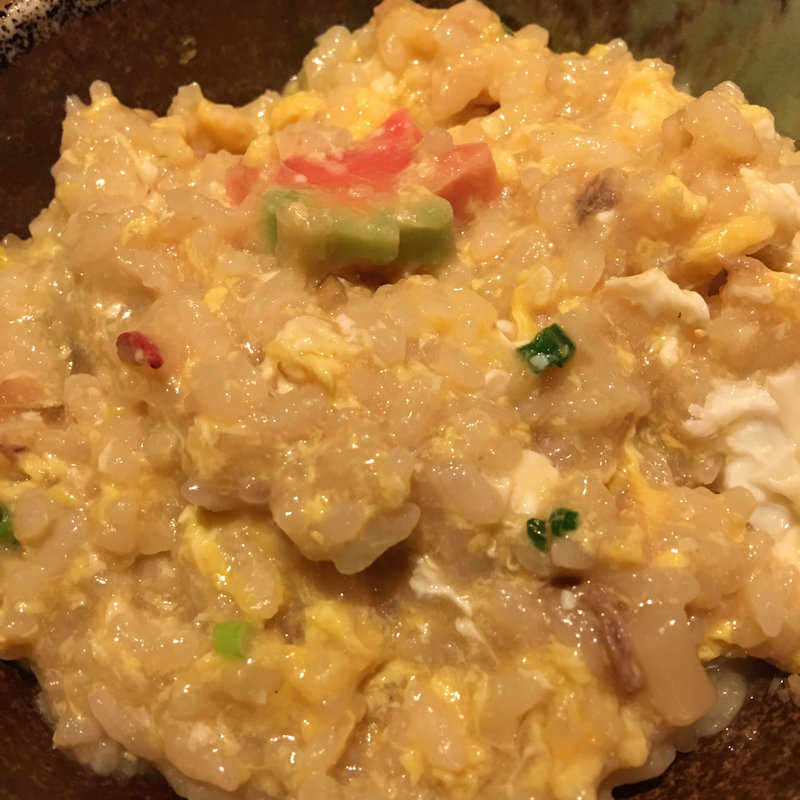 〆の雑炊(魚可津)