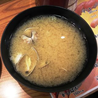 味噌汁（あさり）(元祖寿司 川崎銀柳街店)