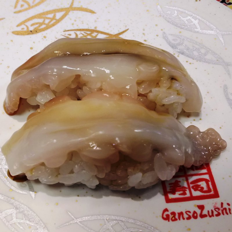 生タコゲソ(元祖寿司 川崎銀柳街店)