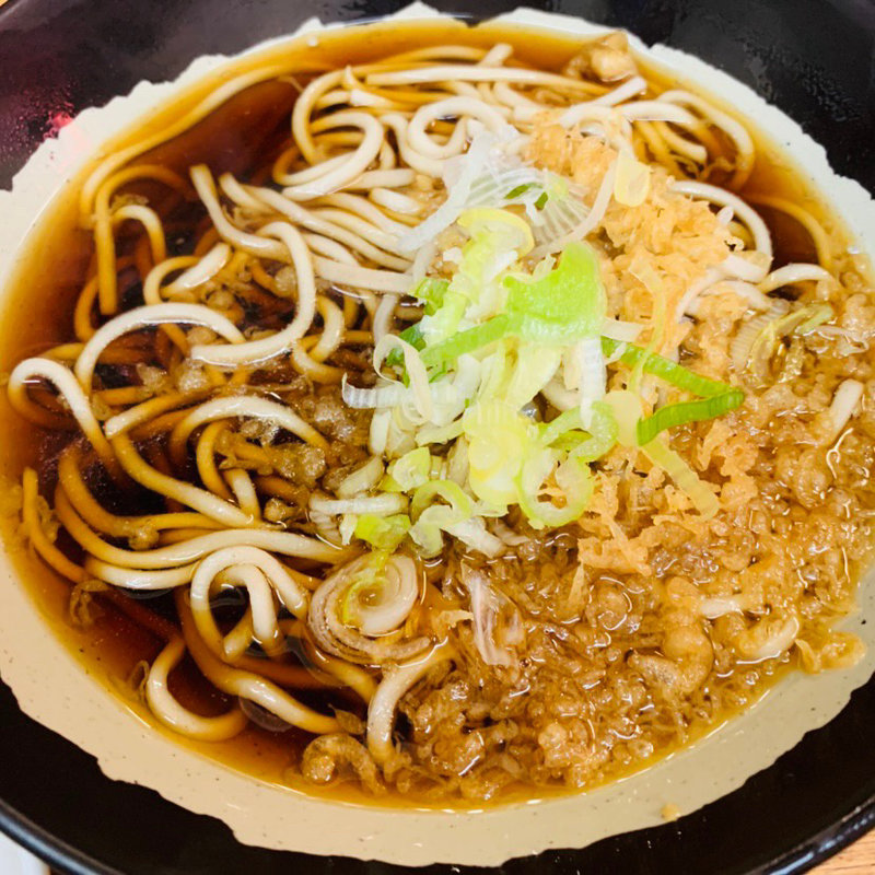 たぬきそば(六文そば 昌平橋店)