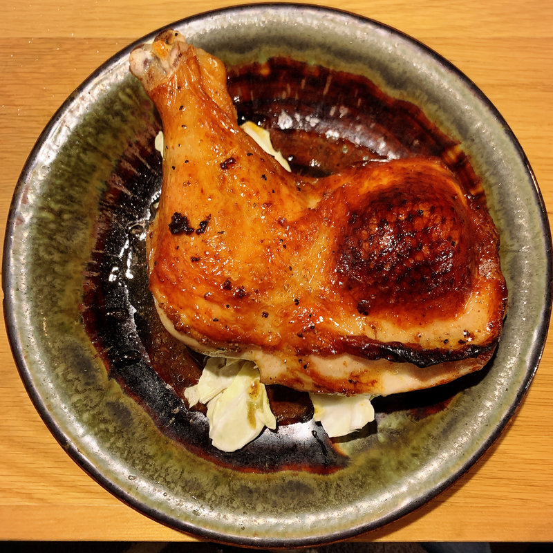 鶏かしわ焼（白焼）(きんぼし)