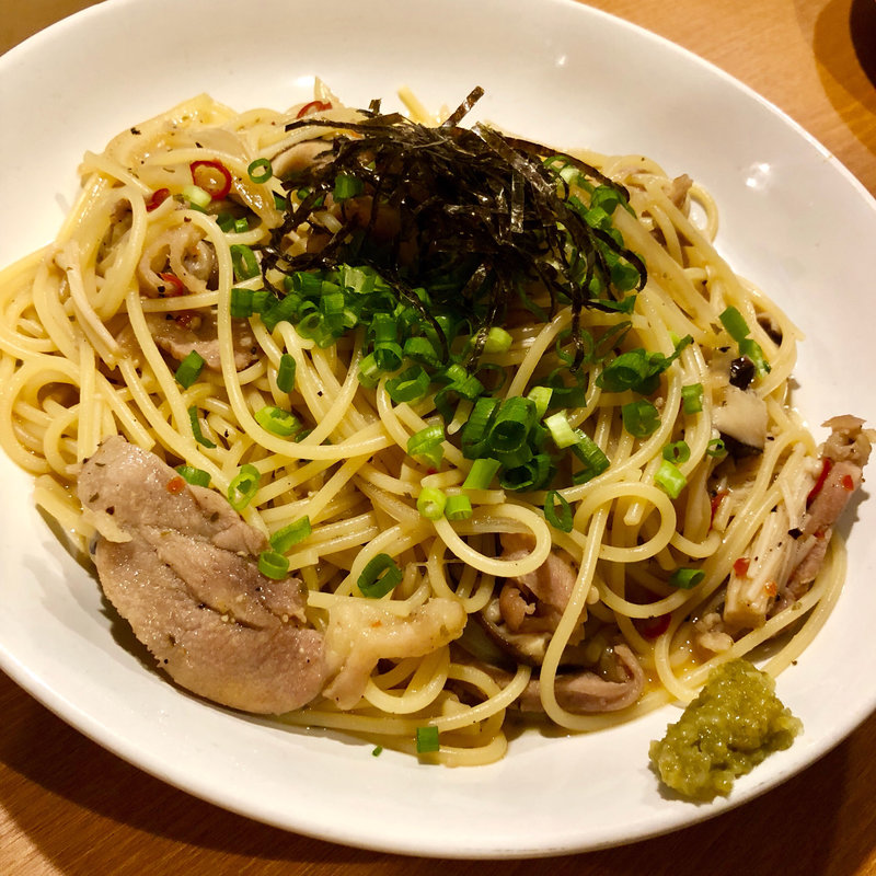 親鶏の和風パスタ(GRILL KING （グリルキング）)