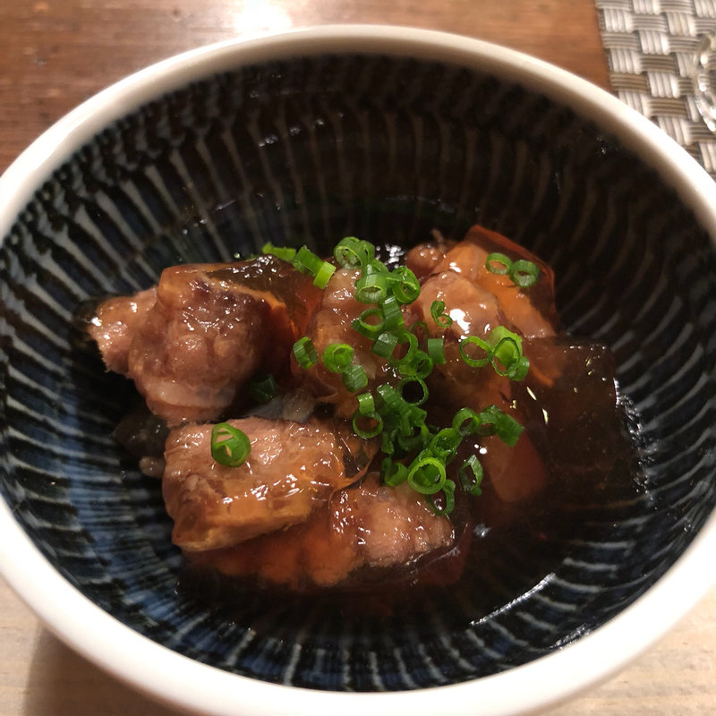 エイの煮凝り(馬場頭ふろ)