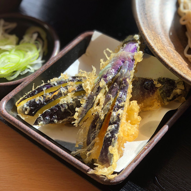 なすの天ぷら(ゆで太郎 稲里店 )