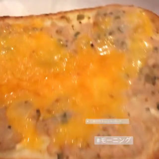 ツナチェダーチーズトースト セット(タリーズコーヒー 三井アウトレットパーク滋賀竜王店 )