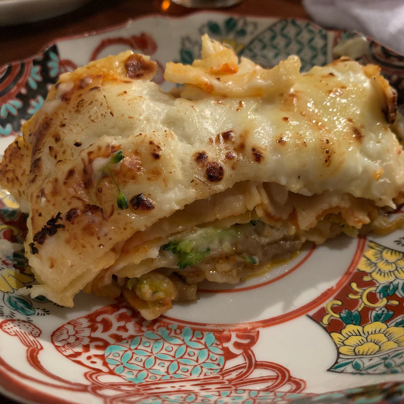 海老と野菜のラザニア(コノ花まひろ )