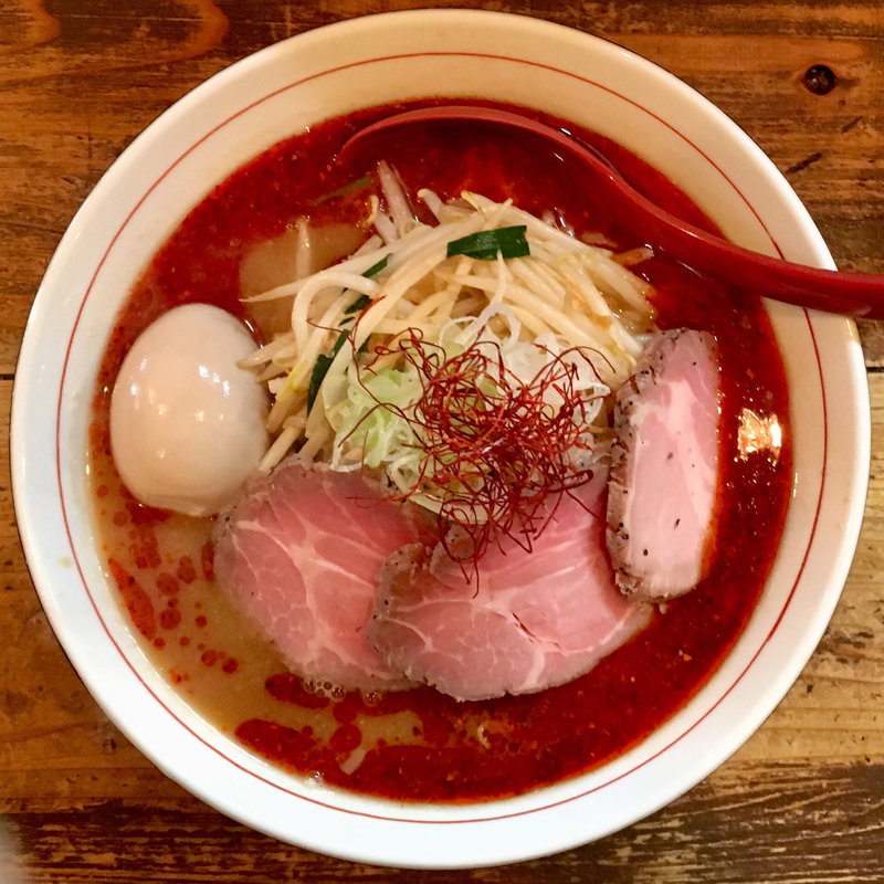 特製辛味噌らーめん大盛(東京味噌らーめん 鶉)