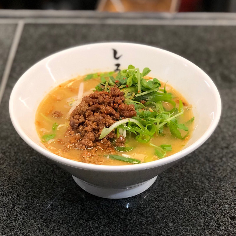 煮干しと4種のみそラーメン(しろくま)
