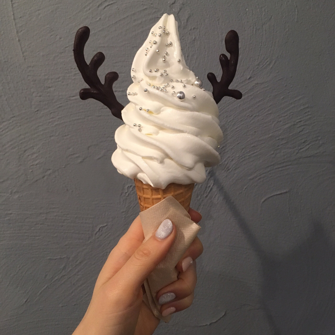 ミルクソフトクリーム クリスマス限定トッピング(Groovy Ice Cream