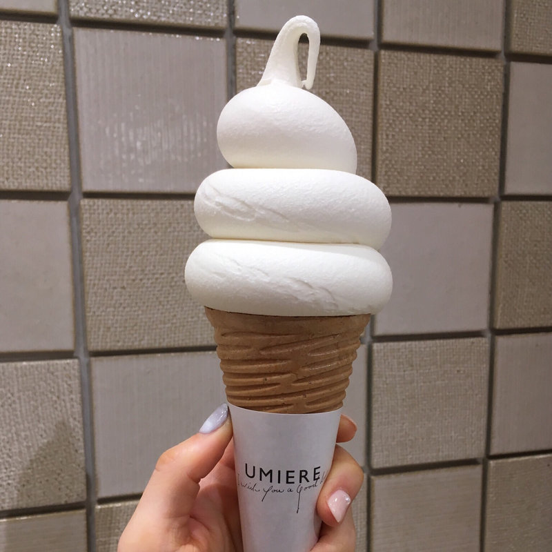 ミルクソフトクリーム(UMIERE)