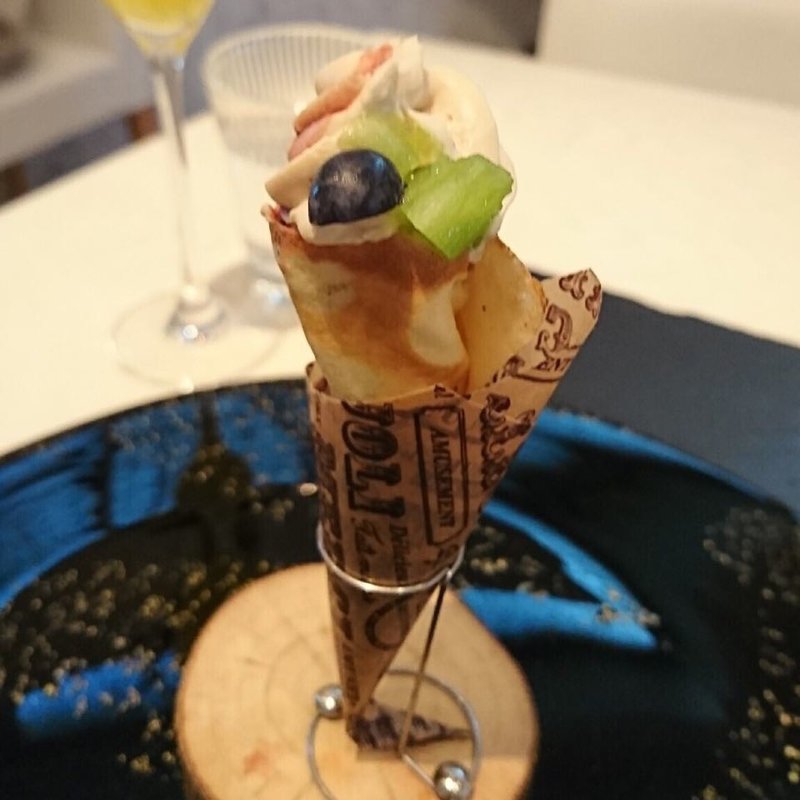 フォアグラ クレープ(Restaurant AIDA 恵比寿)