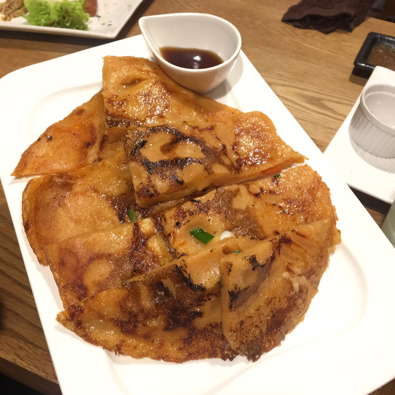 激辛チヂミ(赤い壺 辛い料理 表参道)