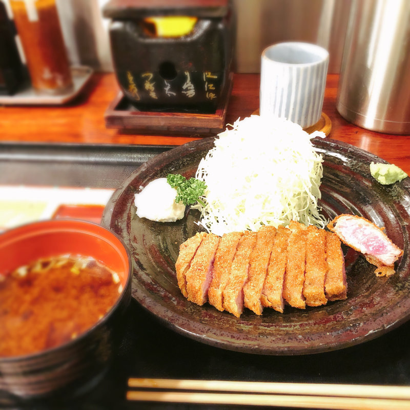 牛かつ定食(牛かつ 壱弐参 （ぎゅうかつ いちにさん）)