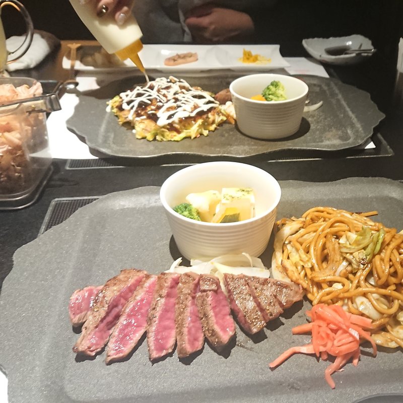 牛ステーキコース(風の街 ルージュ)