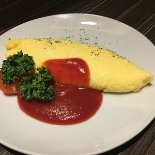 チーズオムレツ(肉バル MEAT BOY N.Y 梅田大阪駅前店)