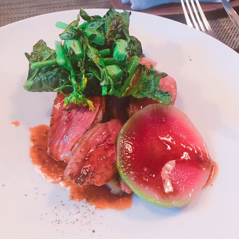 マグレ鴨のグリル(TeF（テフ）)