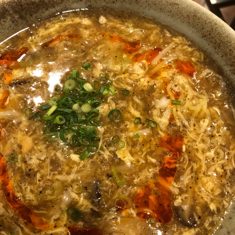 酸辣湯麺(那覇空港 天龍)